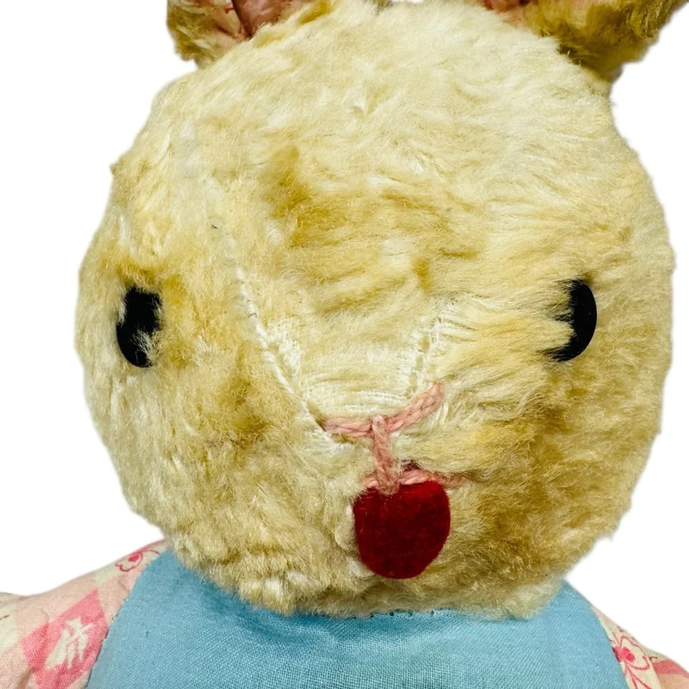 Vintage GUND Creation Mr. Rabbit Stuffed Plush Easter Bunny SWEDLIN Dressed